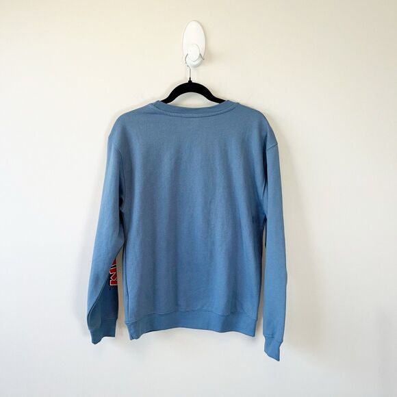 Tom And Jerry Graphic Crewneck Sweatshirt Blue Juniors Size Medium NWT’s - Picture 2 of 10